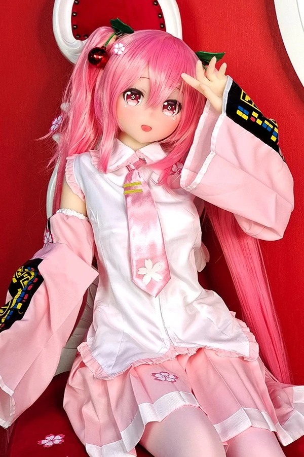 Autome Doll - 愛らしい145cmのピンクのツインポニーテールアニメ風セックスドールレビュー