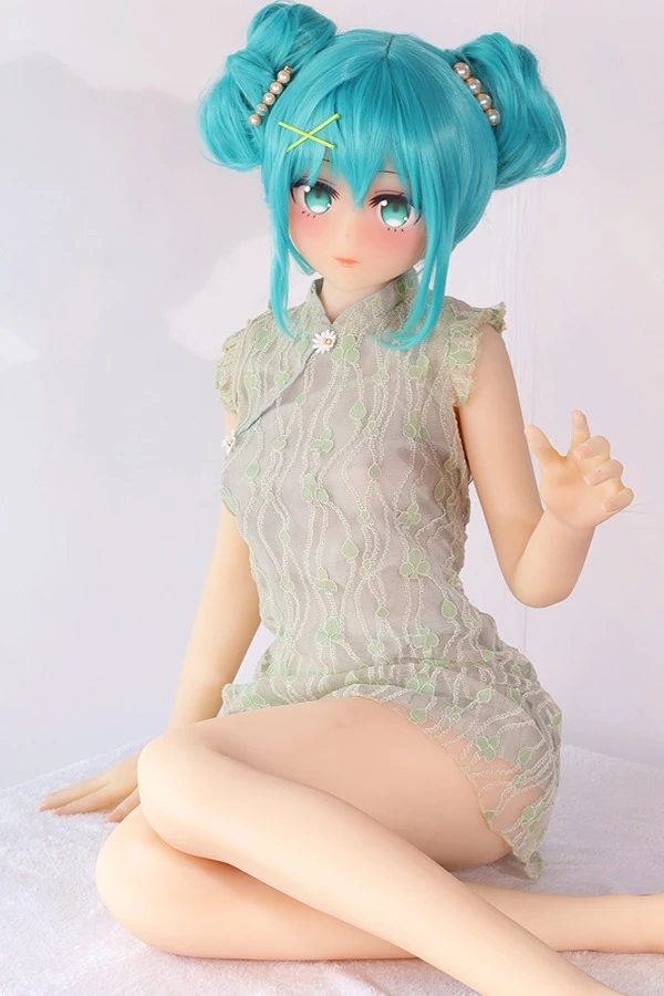 オートメドールは、愛らしい青い髪を持つ魅力的な145cmのアニメセックスドール、ロザリーを発表します