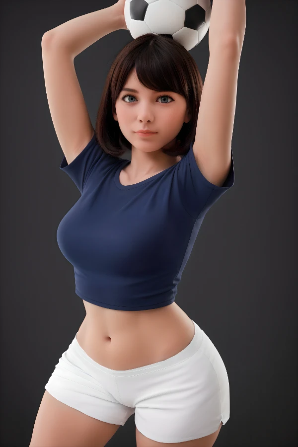 Aibei Doll Jade 151cm シリコンヘッドと大きなお尻のかわいいデザイン 無料の2つ目のヘッド付き