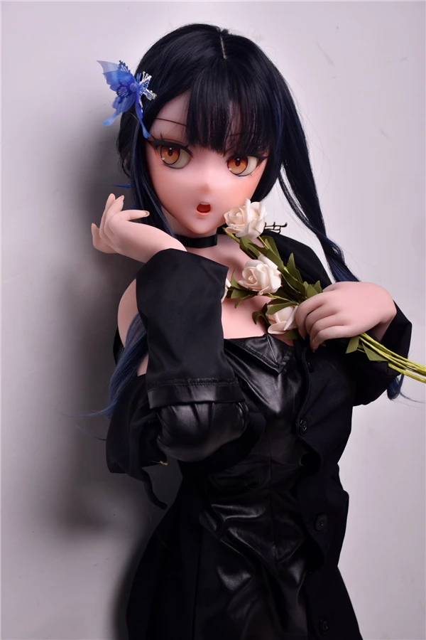エルサベイブ - リアルな148cmブルネットデザインの愛らしいアニメセックスドール細川瞳