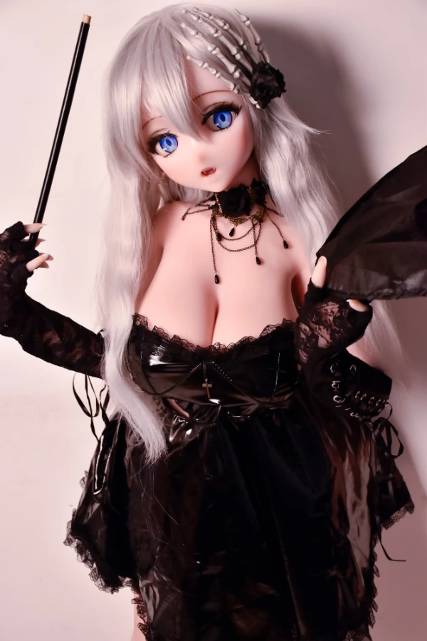 レビュー: エルサ ベイブ - 銀髪、巨乳アニメ セックス ドール、早川沙綾、148cm
