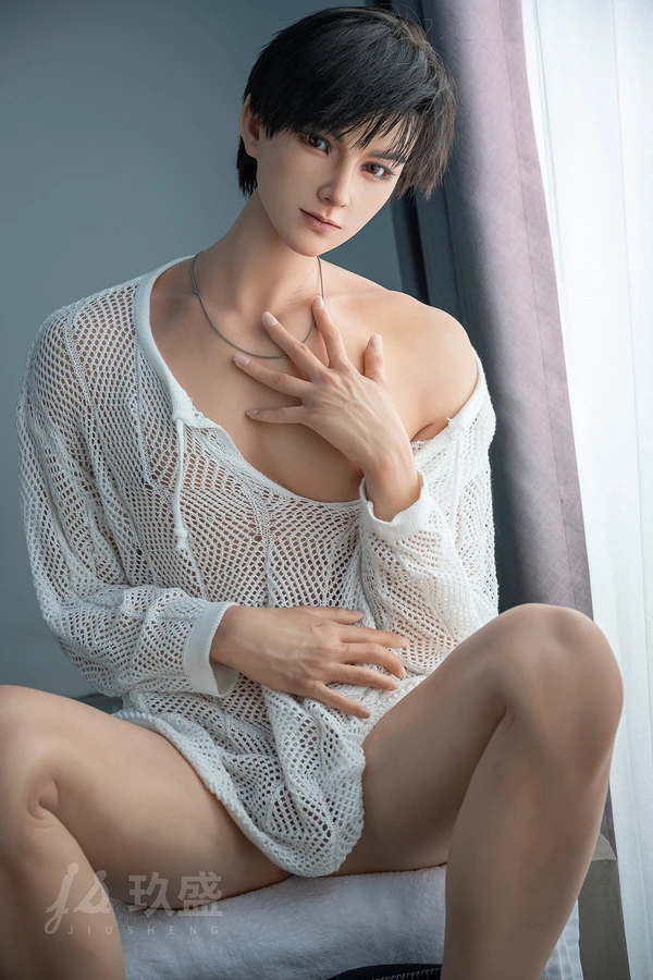 九昇人形2025年発売：身長180cmのハンサムなシリコン製男性ゲイセックス人形ギャビン