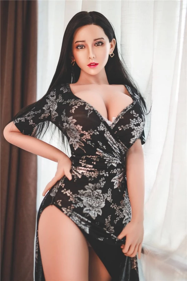 JY Doll Adley - 170cm 魅惑的な成熟したアジア人秘書セックス人形 シリコンヘッド付き