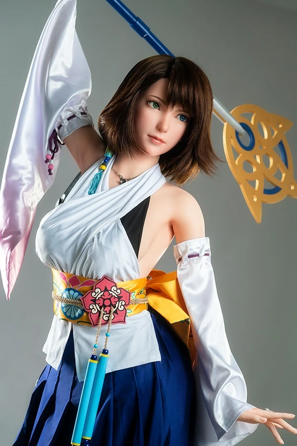ファイナルファンタジー ユウナ シリコン製セックスドール ゲームレディ 167cm
