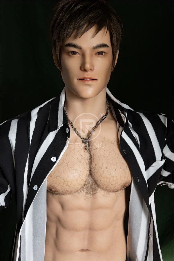 RealDoll の最新イノベーション: Elijah 180cm シリコン筋肉ゲイセックスドールのレビュー