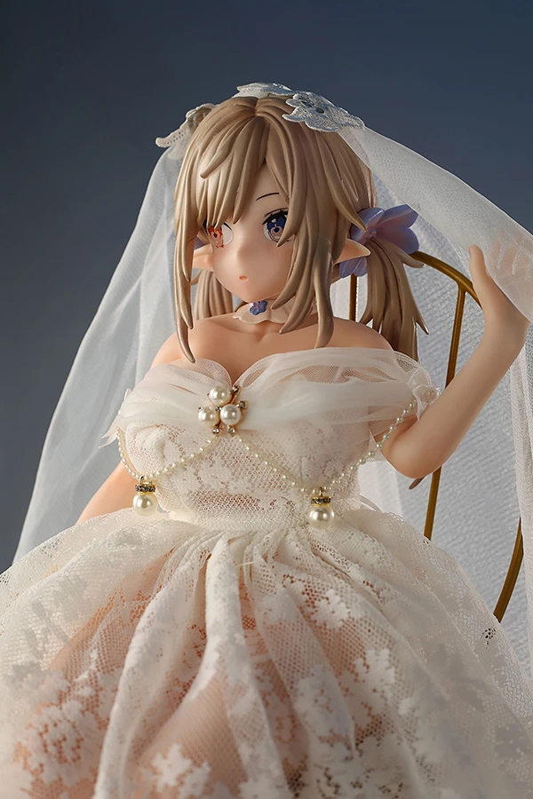 オタクドール アニメエルフ花嫁ゾーイ 50cm セックスドール レビュー（無料の服と靴付き）