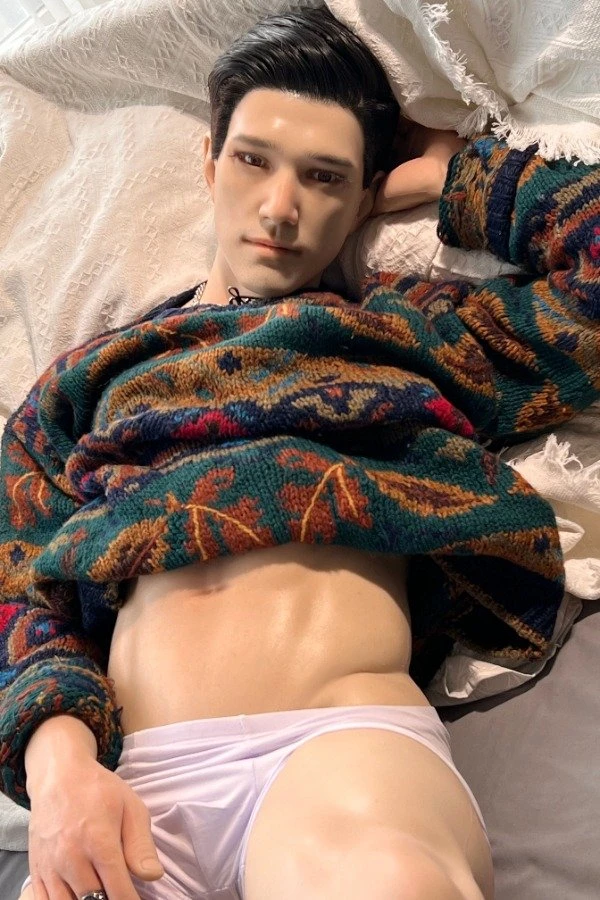 高級リアルシリコン男性セックス人形ブライアン180cm発表
