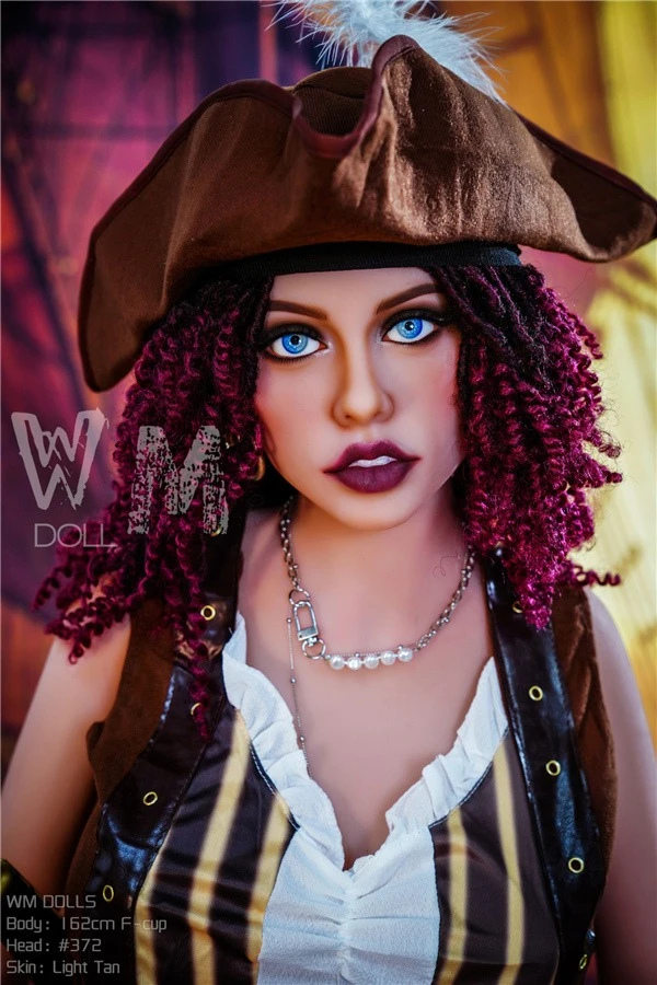 WM Dolls イザベラ 162cm 女性海賊船長セックスドール 無料の2番目のヘッド付き