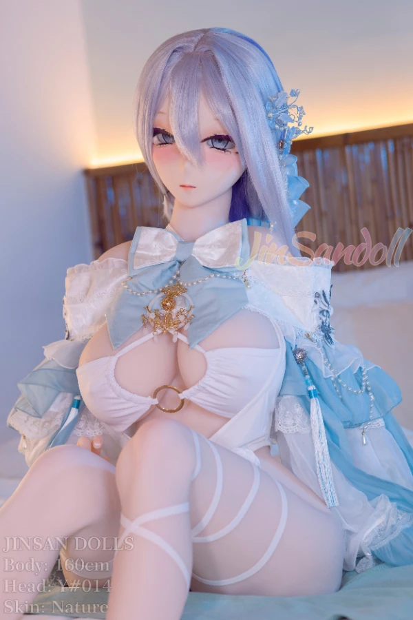 WM Dolls Leanna 160cm アニメセックスドール 巨乳と無料の第2ヘッド付きレビュー