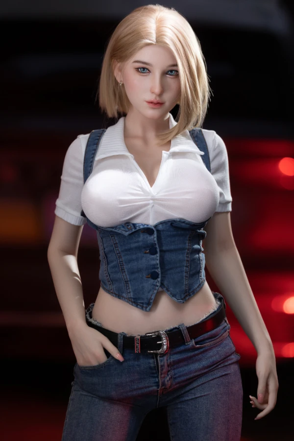 Aibei Doll Raelynn 167cm 超リアルな色白ブロンドのシリコン製セックス人形、無料の第2ヘッド付きレビュー