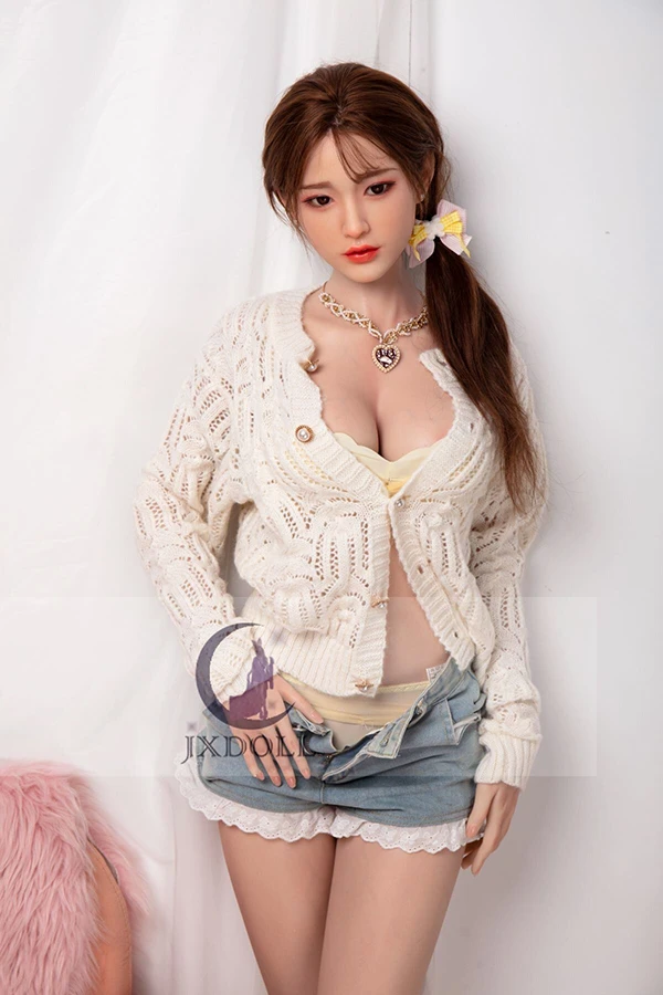 JXDoll Lauren 170cm 若々しく美しいシリコン製セックス人形、交換可能なヘッドとボディ機能付き
