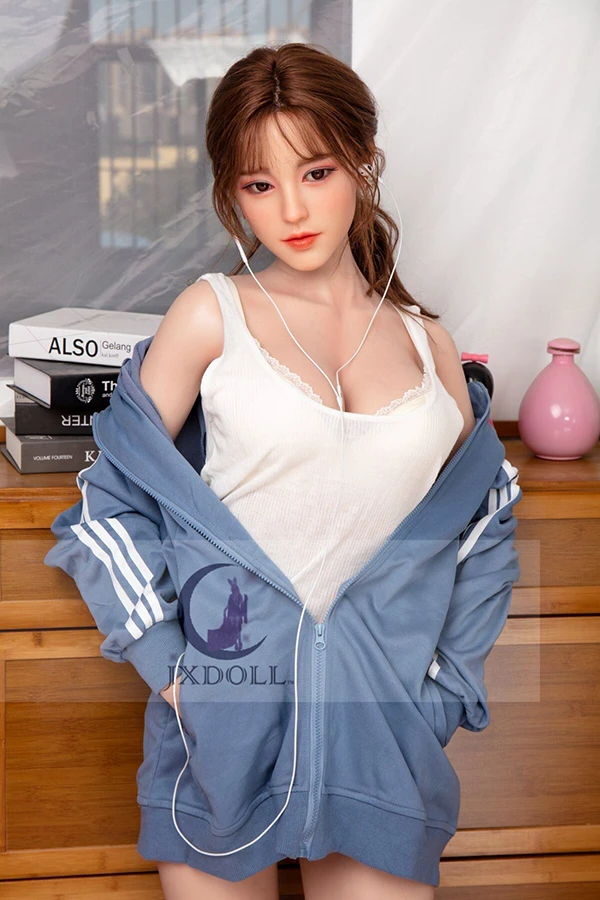 JXDoll ボニー 170cm エネルギッシュなアスリートシリコンセックスドール 交換可能なヘッドとボディオプション付き