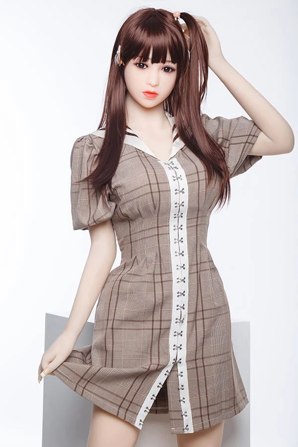 Aibei Doll Odele 158cm 本物の日本のセックスドール、追加の無料ヘッドが付属