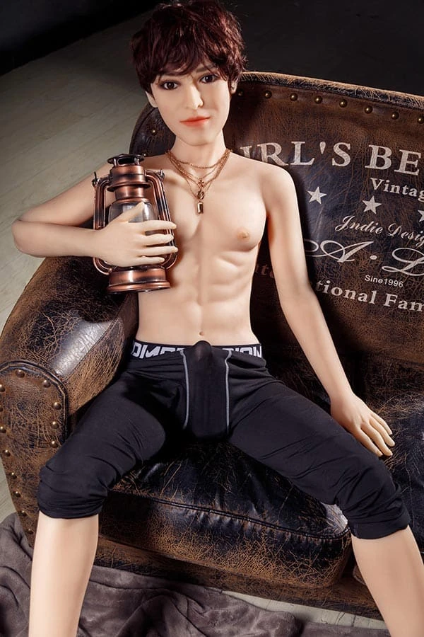 Aibei Doll - リアルな筋肉質の男性セックス人形 Allen 160cm 5フィート3インチ ボーナス第2ヘッド付き