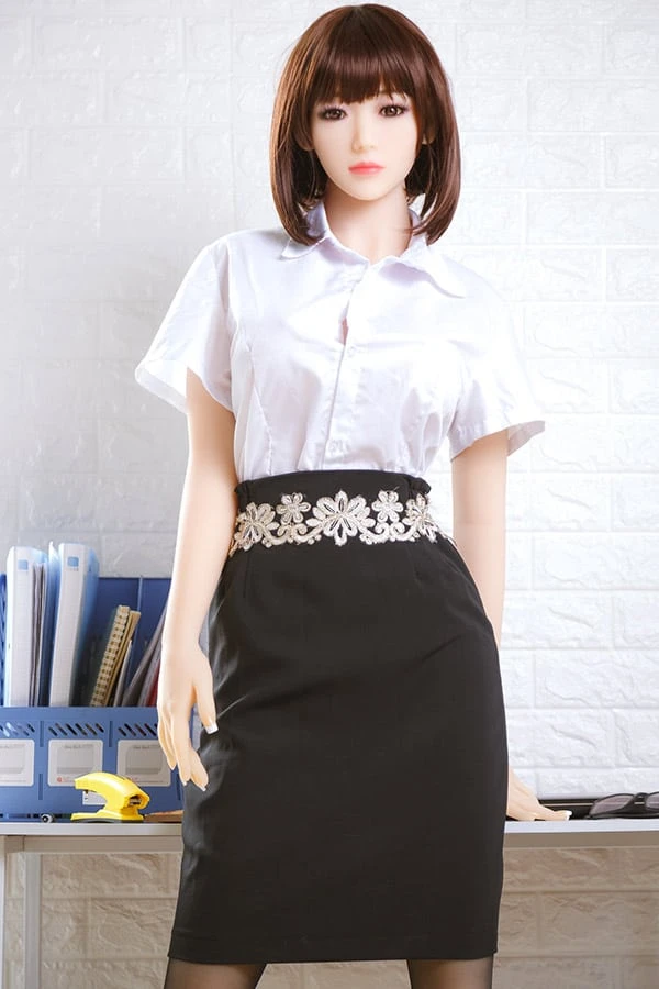 Aibei Doll Hailey 169cm リアルなセックスドール 無料の2つ目のヘッド付き セクシーな教師のコスプレ付き