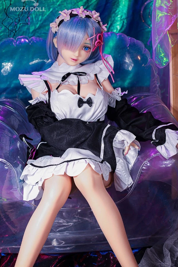 MOZU ドール - 145cm メイド水着アニメセックスドール レム 衣装付き
