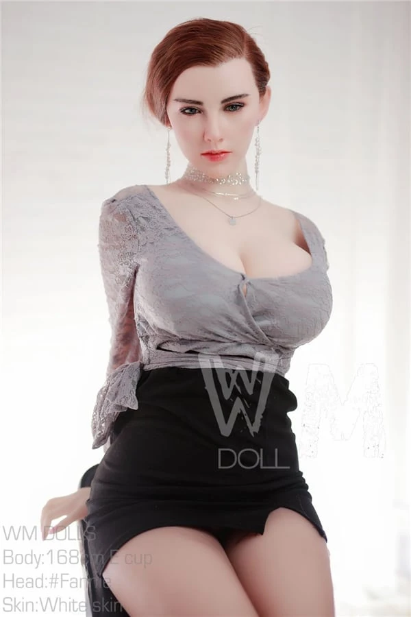 WM Dolls Briella 168cm 贅沢な曲線と無料の第2ヘッドを備えた絶妙な超リアルなシリコンセックスドール