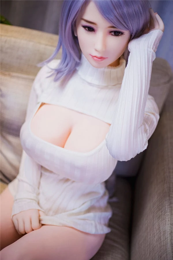 MeSe Doll Gloria 158cm リアルなフルサイズ セクシードール 紫髪