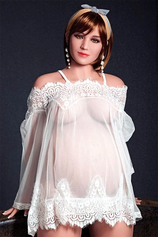 Aibei Doll - 交換可能なヘッドと無料の第2ヘッドを備えたトップクラスの等身大MILF妊娠セックスドールAda 158cm