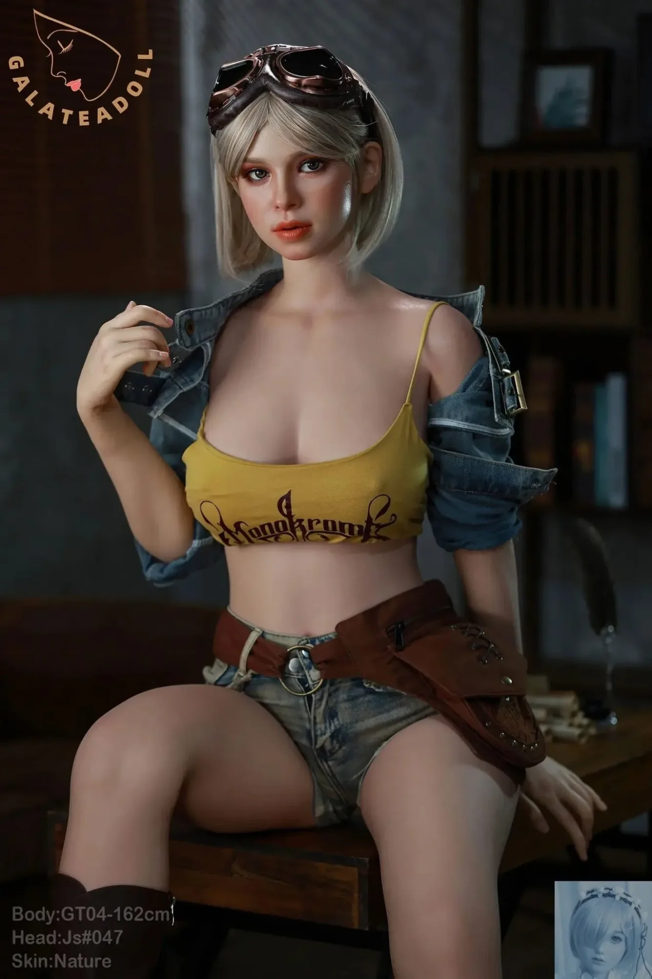 Elise - 5ft 4in (162cm) Galatea Doll Realistic Silicone Sex Doll view 8