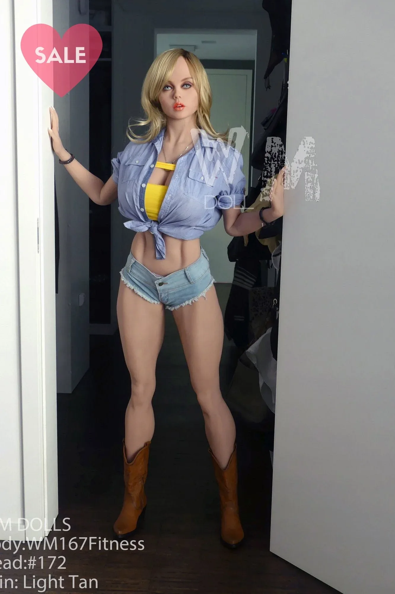 Sandy - 5ft 6in (167cm) WM Doll Realistic TPE Sex Doll