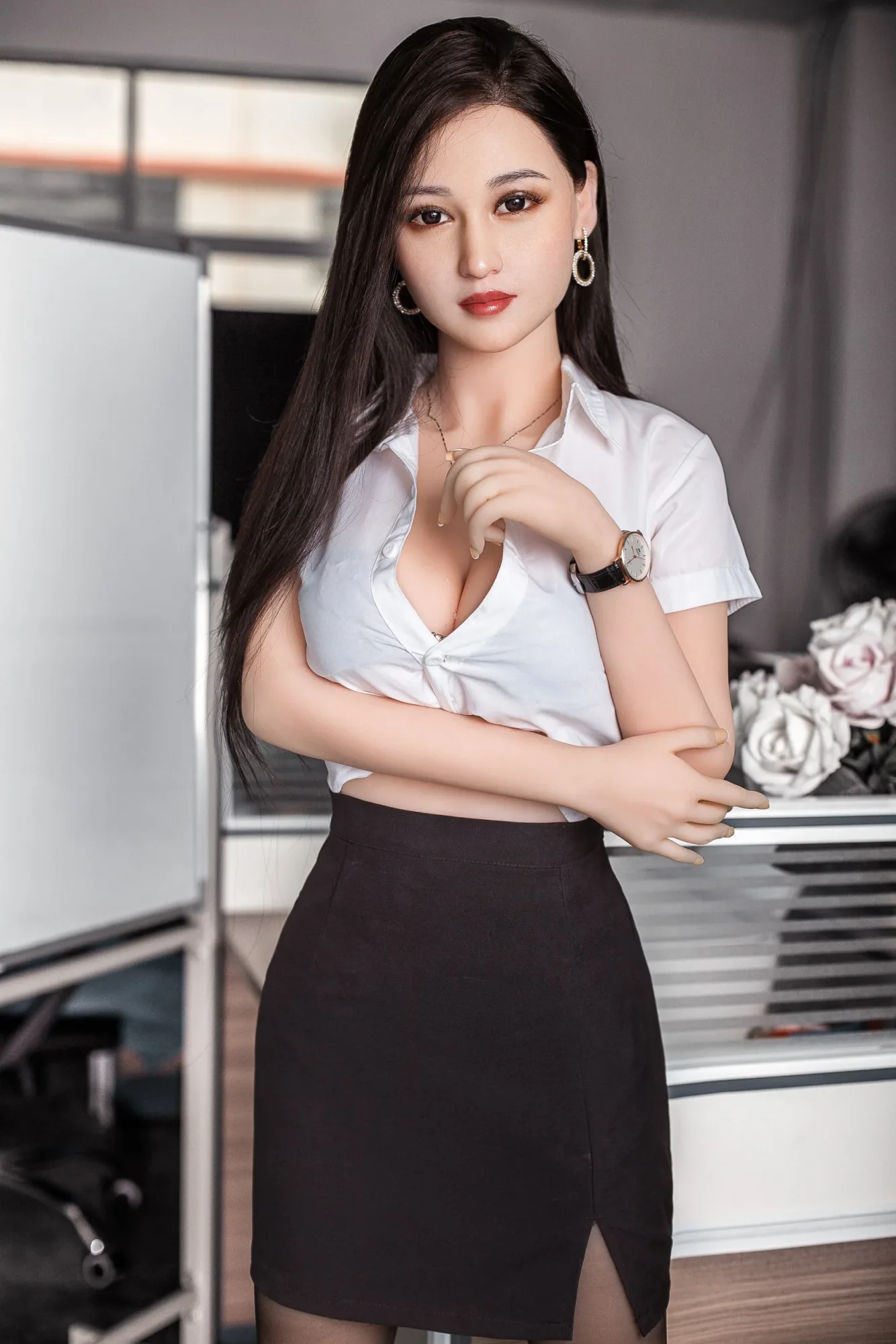 Savannah - 5ft 2in (158cm) Aibei Realistic TPE Sex Doll view 6