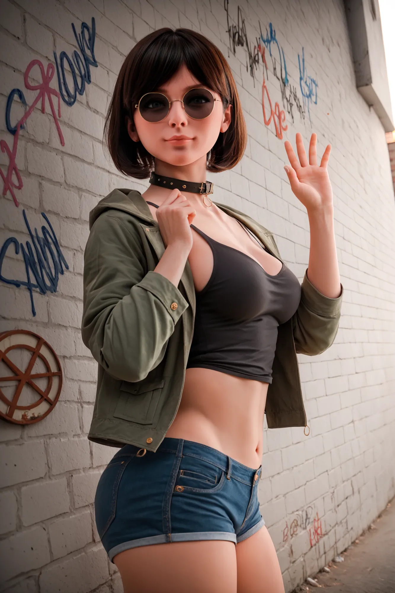 Maisie - 4ft 11in (151cm) Aibei Realistic Silicone Sex Doll view 2