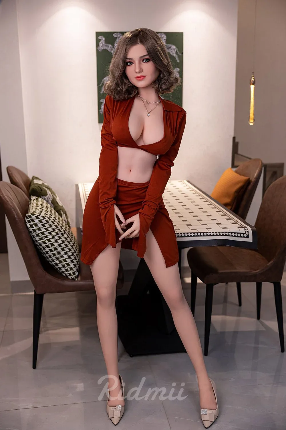 Krista - 5ft 4in (163cm) RIDMII Realistic Silicone Sex Doll view 4