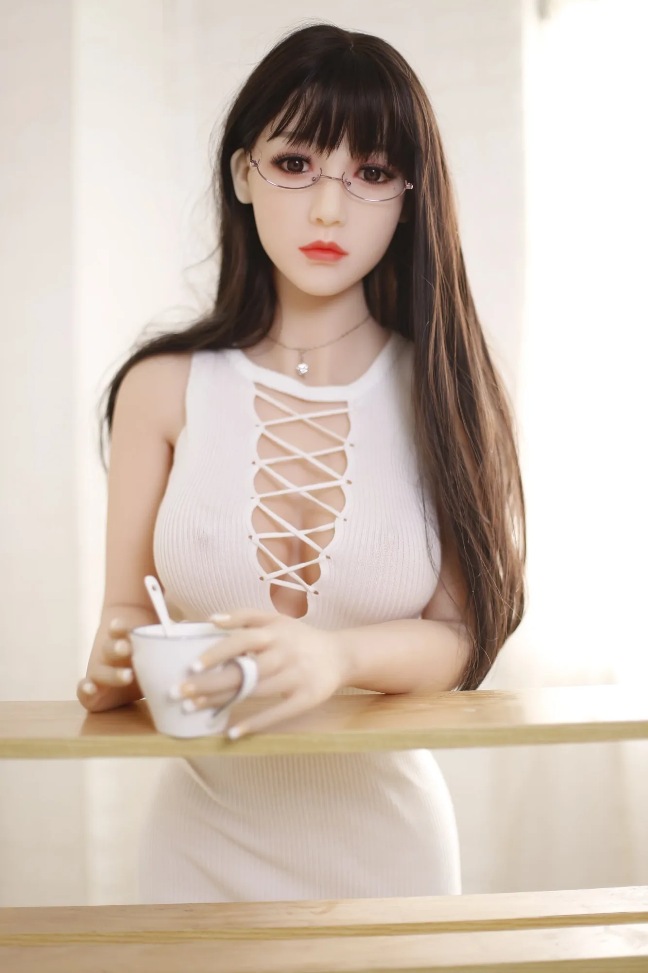 Hazel - 5ft 5in (165cm) Aibei Realistic TPE Sex Doll view 8