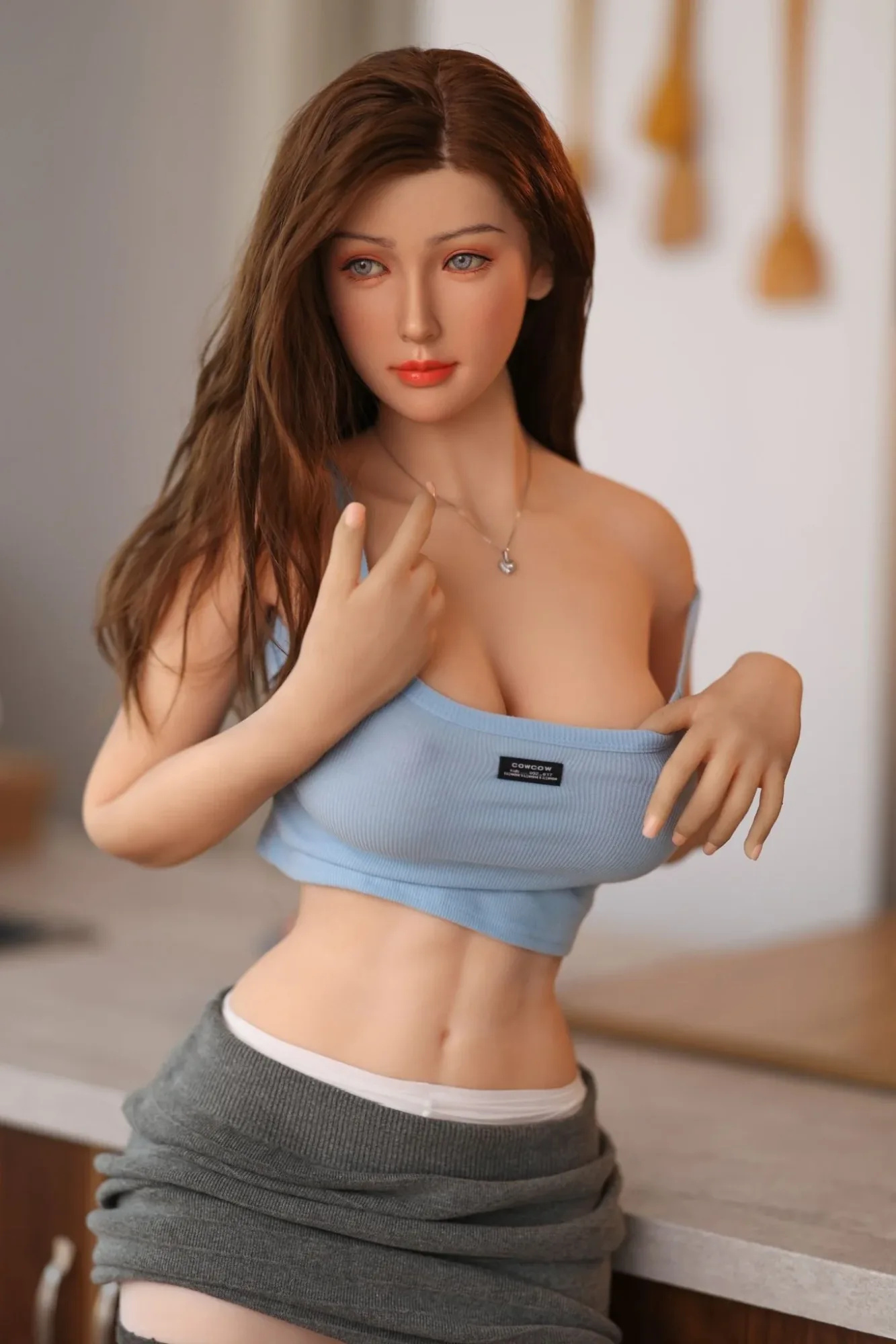 Scarlett - 5ft 3in (160cm) 6YE Realistic Silicone Sex Doll view 4