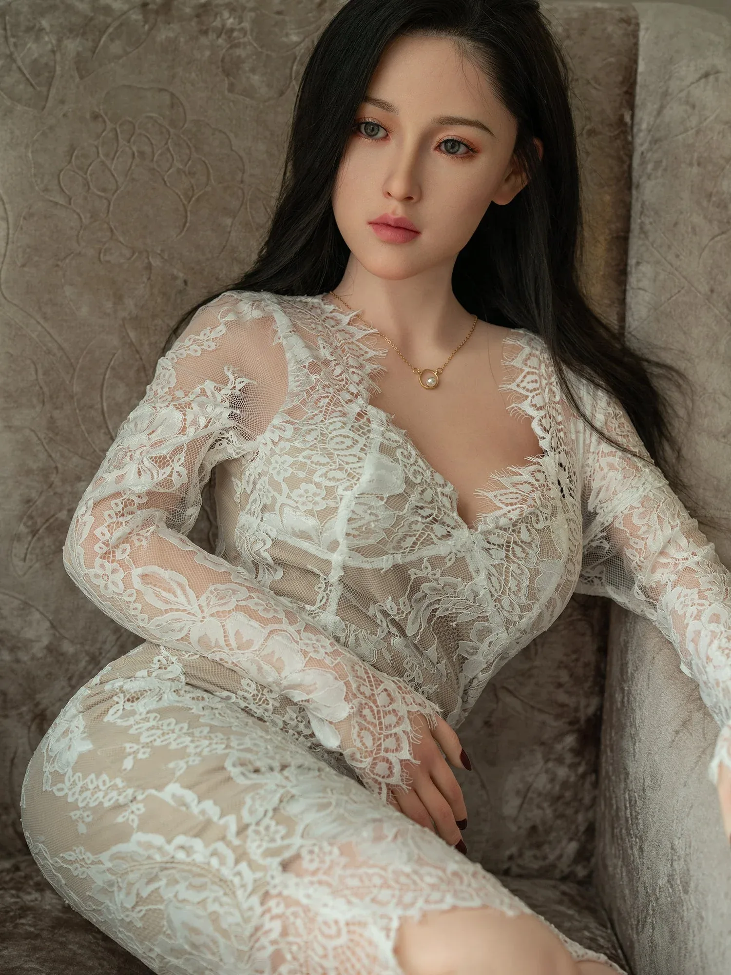 Chelsea - 5ft 5in (165cm) Zelex Realistic Silicone Sex Doll view 2