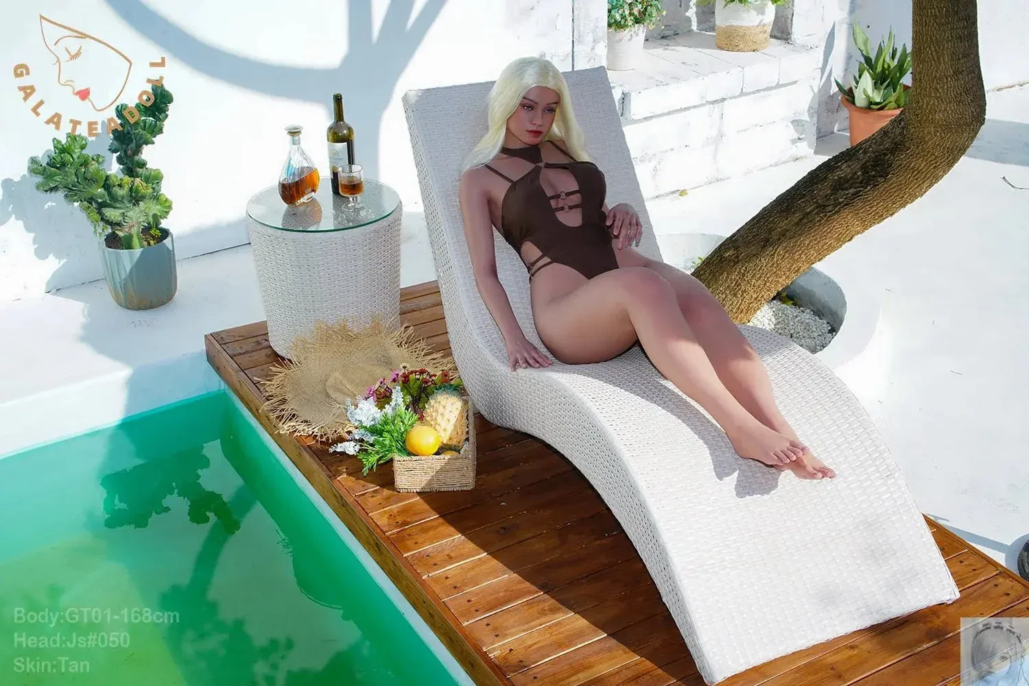 Maisie - 5ft 6in (168cm) Galatea Doll Realistic Silicone Sex Doll view 4