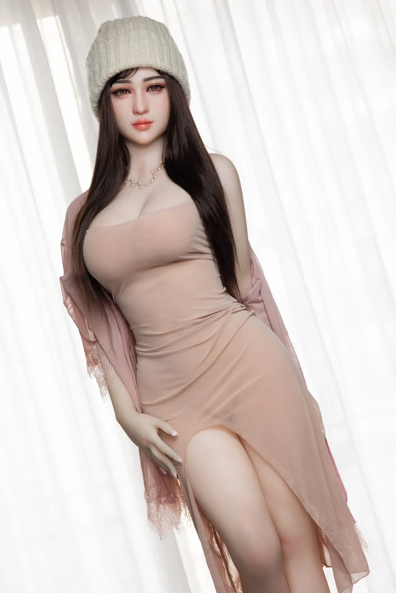 Jasmine - 5ft 2in (158cm) Aibei Realistic Silicone Sex Doll view 6