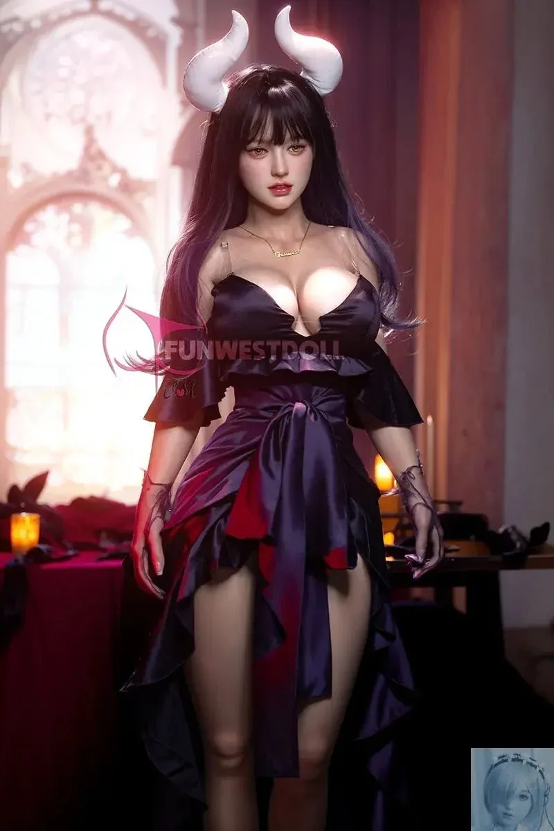 Hazel - 5ft 3in (160cm) Funwest Realistic Silicone Sex Doll view 2