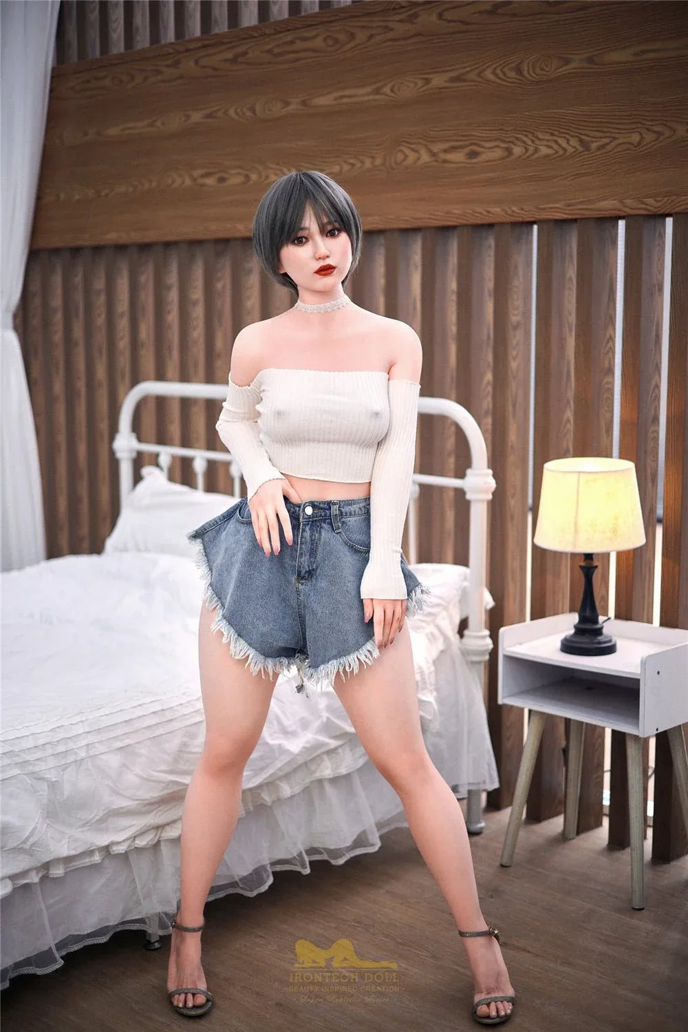 Jocelyn - 5ft 0in (152cm) Irontech Realistic Silicone Sex Doll view 3