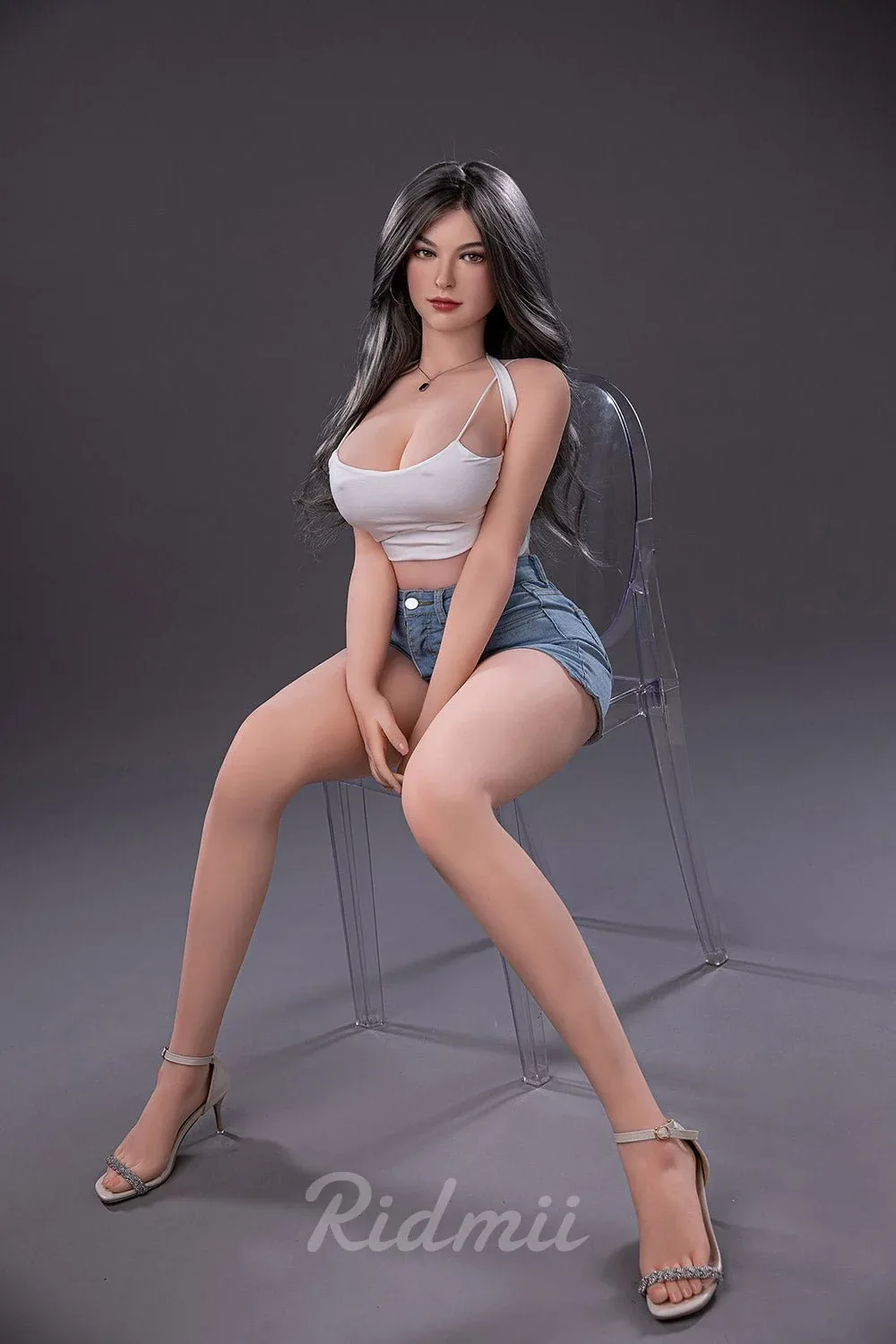 Karyn - 5ft 4in (163cm) RIDMII Realistic Silicone Sex Doll - Style 2 view 4